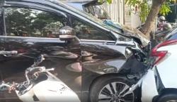 Kecelakaan Beruntun Alphard Tabrak 15 Kendaraan di Surabaya, 6 Luka-Luka