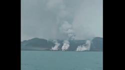 Gunung Anak Krakatau Kembali Semburkan Abu, Gempa dan Tremor Masih Terekam