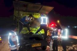 Kecelakaan Mobil Boks Tabrak Truk di Tol Medan-Tebingtinggi, 3 Orang Tewas