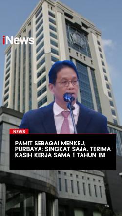 Pamit sebagai Menkeu, Purbaya: Singkat Saja, Terima Kasih Kerja Sama Setahun Ini