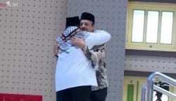 Momen Prabowo Serukan Free Palestine di Gontor, Dapat Sorban dari Dubes Palestina
