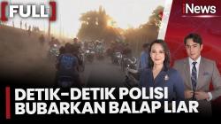 Pelaku Balap Liar Kocar-kacir Dibubarkan Polisi di Gowa, 20 Motor Disita