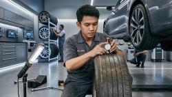 Ban Mobil Tipis Sebelah, Jangan Diabaikan Ini 8 Hal Penting Harus Diperhatikan