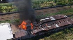 Gudang Mebel di Boyolali Terbakar, Bangunan Ludes Dilalap Api