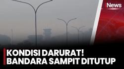 Kabut Asap Karhutla Pekat, Bandara Haji Asan Sampit Lumpuh Total