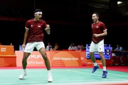 Fajar/Fikri Bangkit di Asian Games 2026, Indonesia Samakan Kedudukan Lawan Malaysia
