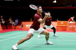 Leo/Daniel Takluk, Indonesia vs Malaysia 2-2 di Perempat Final Asian Games 2026