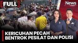 Bentrok Massa Pesilat dan Polisi Memanas di Madiun Jelang Perapatan Luhur