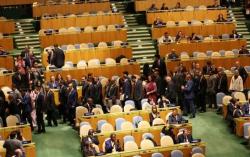 Netanyahu Pidato di Sidang Umum PBB, Puluhan Delegasi Walk out sambil Mengejek