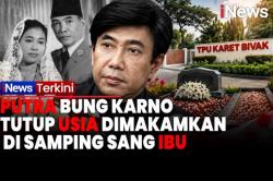 Guruh Sukarnoputra Putra Bung Karno Tutup Usia, Dimakamkan di Samping Sang Ibu
