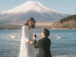 Jerome Polin Lamar Gracia Caroline di Jepang, Gunung Fuji Jadi Saksi!