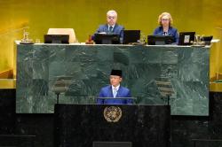 Menlu Sugiono di Sidang Umum PBB: Indonesia Akan Terus Bersama Palestina