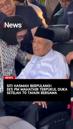 Mahathir Mohamad Berduka, Berpisah Selamanya dengan Sang Istri Siti Hasmah setelah 70 Tahun Bersama