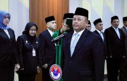 Mendagri Tito Karnavian Lantik Mayjen TNI Edi Nurhabad jadi Deputi Infrastruktur BNPP RI