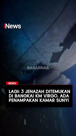Hari Ke-17 Pencarian, Tim SAR Evakuasi 3 Jenazah Korban KM Virgo Transport 8 dari Bangkai Kapal