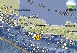 Gempa Dangkal M 3,5 Guncang Pangandaran, Berpusat di Laut