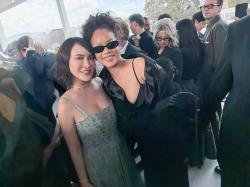 Viral Shandy Aulia Ketemu Rihanna di Fashion Show Dior Summer 2027 Paris, Ini Fotonya!