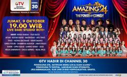 Amazing 24 The Power of Comedy, Pesta Komedi dan Kolaborasi Musik Spektakuler Meriahkan HUT Ke-24 GTV 
