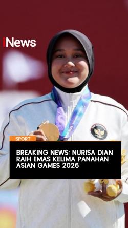 Atlet Panahan Nurisa Dian Raih Emas Kelima Indonesia di Asian Games 2026