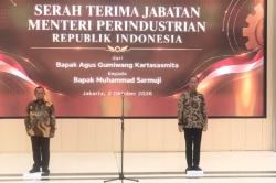 Sertijab Menperin, Sarmuji Ingatkan Jajarannya Tak Beri Penghormatan dan Pelayanan Berlebihan