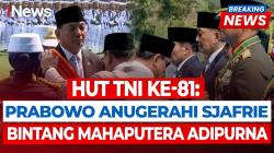 Prabowo Beri Tanda Kehormatan untuk 7 Tokoh TNI, Ini Daftarnya