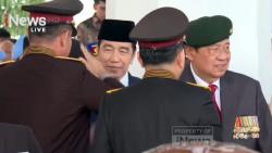 SBY hingga Jokowi Hadiri Upacara HUT ke-81 TNI