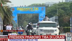 Breaking News: Prabowo Tiba di Mabes TNI, Pimpin Upacara HUT ke-81 TNI