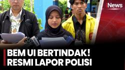 BEM UI Laporkan Kasus Penganiayaan Koordinator Sospol Hafiz Hernanda ke Polda Metro Jaya