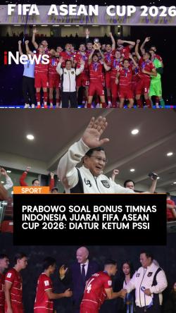 Prabowo Sebut Bonus Timnas Indonesia usai Juarai FIFA ASEAN Cup 2026 Diatur Ketum PSSI