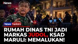 Markas Judol di Rumah Dinas TNI Cijantung Terbongkar, KSAD Pastikan Prajurit Ditindak