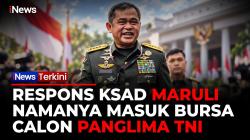 Disebut Masuk Bursa Panglima TNI, Ini Respons KSAD Jenderal Maruli Simanjuntak
