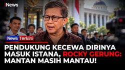 Disentil Berbalik Arah Masuk Pemerintahan, Rocky Gerung: Mantan Masih Mantau