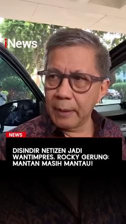 Disindir Netizen Jadi Wantimpres, Rocky Gerung: Mantan Masih Mantau