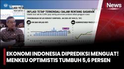 Pertumbuhan Ekonomi RI Diproyeksi Naik, Menkeu Ungkap Angkanya