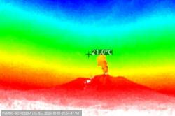 Gunung Ibu Erupsi Pagi Ini, Muntahkan Kolom Abu Tebal Setinggi 700 Meter