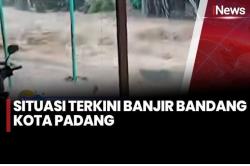 Banjir Bandang Padang Terjang Permukiman, 120 Rumah Warga Rusak Parah