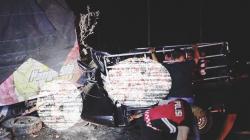 Kecelakaan Maut Pikap dan Truk di Bangkalan, 1 Orang Tewas Terjepit