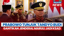 Prabowo Lantik Tandyo Budi Revita Jadi KSAD, Ini Rekam Jejak Jenderal Bintang Empat Lulusan Akmil 1991