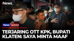 Bupati Klaten Hamenang Minta Maaf Usai OTT ! KPK Amakan Barang Bukti Uang Tunai Rp1,9 Miliar dan 20 Orang