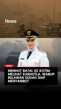 Wabup Kotim Kecewa Menhut Batal Tinjau Karhutla: Relawan Sudah Siap Menyambut