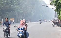 Kabut Asap Selimuti Sejumlah Wilayah Sumut Imbas Kathutla Sumsel-Kalimantan
