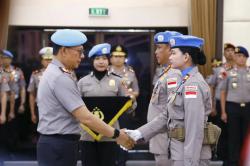 140 Personel Polri Tuntaskan Misi Perdamaian PBB di Afrika Tengah, Wakapolri Beri Penghargaan