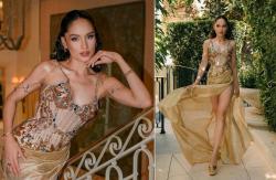 Cinta Laura Curi Perhatian di Victoria’s Secret Fashion Show 2026, Pakai Gaun Emas Mewah