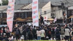 Ada Demo Mahasiswa, Kawasan Tugu Tani Macet Parah
