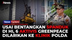 Lemas Usai Panjat Patung Selamat Datang, 6 Aktivis Greenpeace Dilarikan ke Rumah Sakit