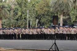 Ada Demo di Jakarta Hari Ini, 3.000 Personel TNI-Polri Apel Gabungan di Monas