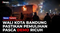 11 Polisi Jadi Korban Kericuhan Demo Bandung,  Wali Kota Farhan Siagakan Kota 2 Hari ke Depan