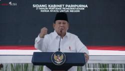 Prabowo: MSCI Mau Takut-takutin Kita, Saya Katakan Bangsa Indonesia Tak Takut!