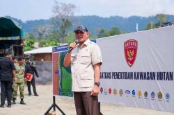 Menhan Sjafrie Pimpin Penertiban Tambang Ilegal 275 Hektare di Nabire, Izin PT Kristalin Dicabut