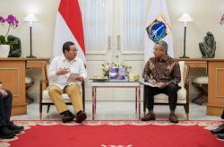 Bertemu Pramono, Suahasil Dukung Program LPDP Jakarta Biayai Mahasiswa Kuliah di Luar Negeri